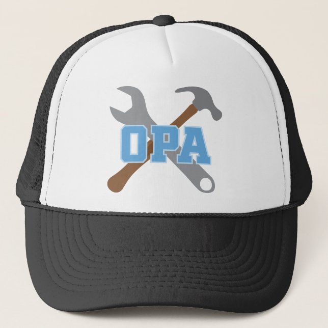 Gorra De Camionero Opa Gift Idea (Anverso)