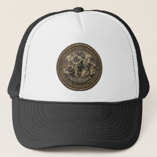 Gorra De Camionero Operación USMC Libertad Duradera Afganistán Impres