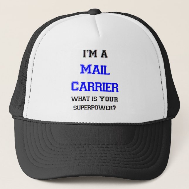 Gorra De Camionero operador de correo (Anverso)