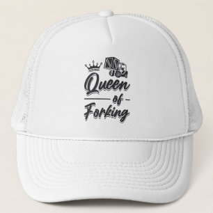 Gorra De Camionero Operador De Elevador De Horquilla Reina Del Regalo