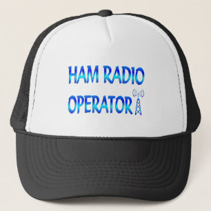 Gorra De Camionero Operador de equipo de radio-aficionado