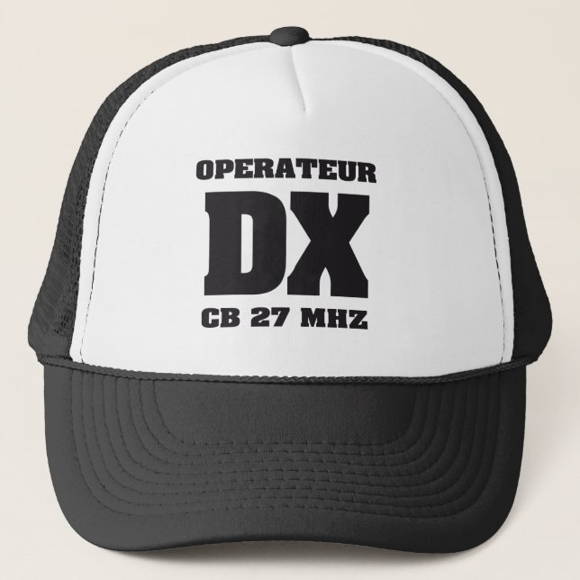 Gorra De Camionero Opérateur CB (Anverso)
