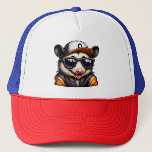 GORRA DE CAMIONERO OPOSSUM EN VARSITY JACKET