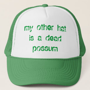 Gorra De Camionero oposum muerto
