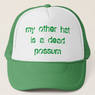 Gorra De Camionero oposum muerto