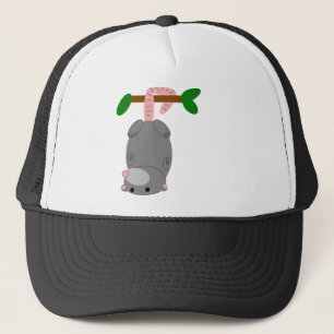 Gorra De Camionero Oposum/oposum del dibujo animado que cuelga