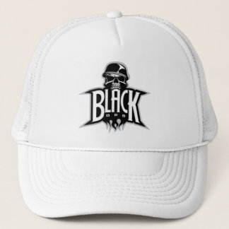 Gorra De Camionero Ops negro