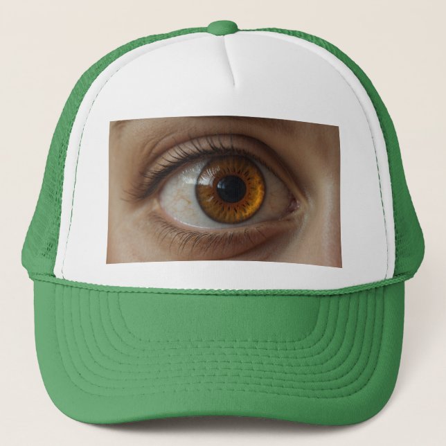 Gorra De Camionero Optalmólogo Médica ocular Weird Diversión Hazel Oj (Anverso)