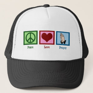 Gorra De Camionero Oración de amor por la paz