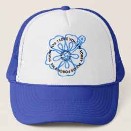 Gorra De Camionero Oración Ho'oponopono TE AMO, LO SIENTO PERDONO