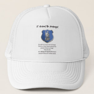 Gorra De Camionero Oración St. Michael Archangel Pensando en ti