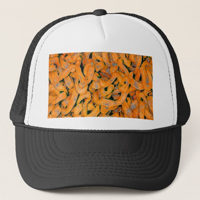 Gorra De Camionero Orange Ramen (Anverso)