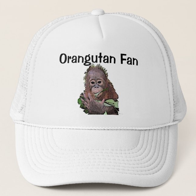 Gorra De Camionero Orangutan (Anverso)