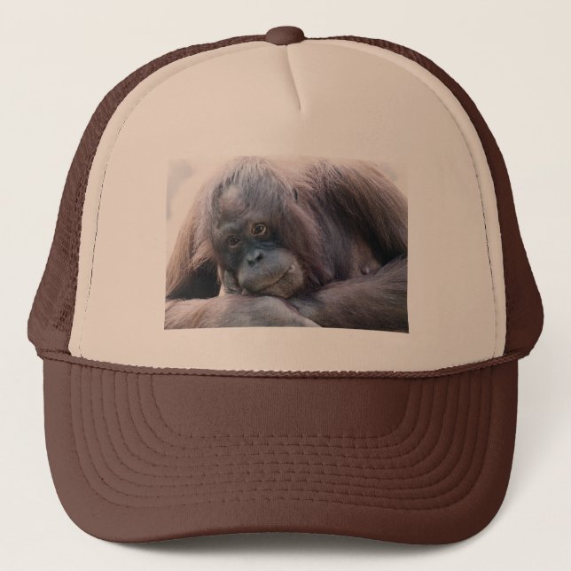 Gorra De Camionero Orangután (Anverso)