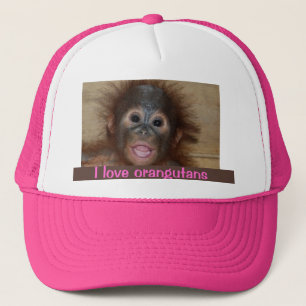 Gorra De Camionero Orangután precioso