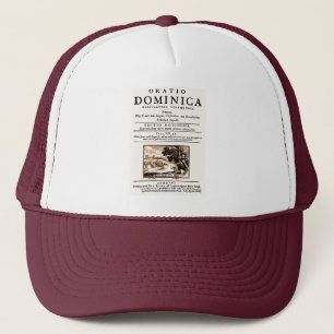 Gorra De Camionero Oratio Dominica