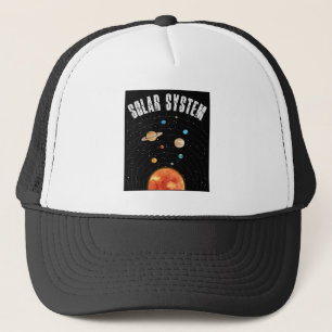 Gorra De Camionero Órbitas antiguas del amante de la astronomía de lo