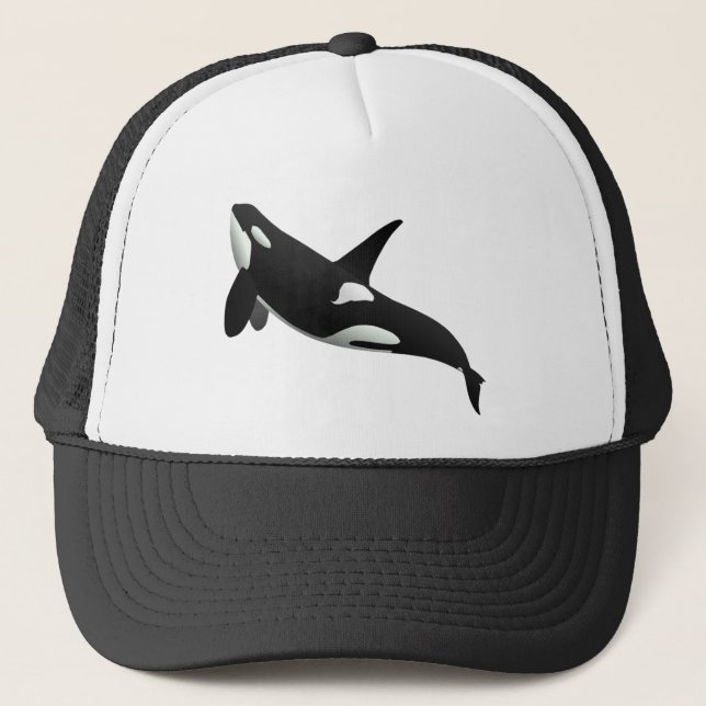 Gorra De Camionero Orca, orca del Orcinus (Anverso)