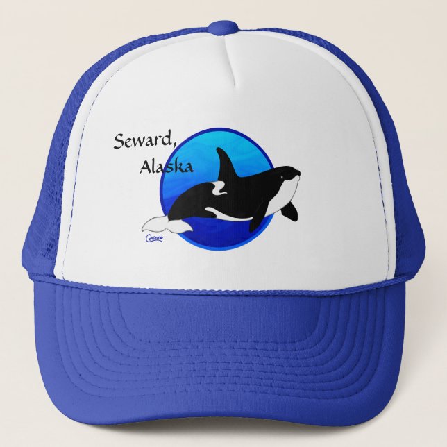 Gorra De Camionero Orca, Seward - gorra del camionero (Anverso)