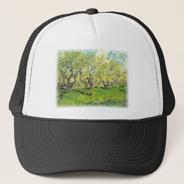 Gorra De Camionero Orchard en Blossom Van Gogh copia (Anverso)