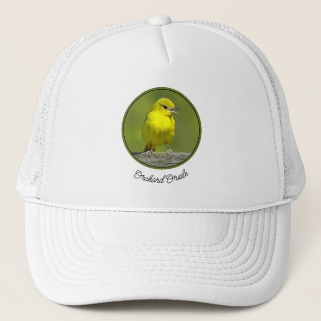 Gorra De Camionero Orchard Oriole - Fotografía Original (Anverso)