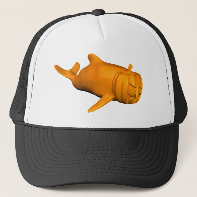 Gorra De Camionero Orcinus orca divertida (Anverso)