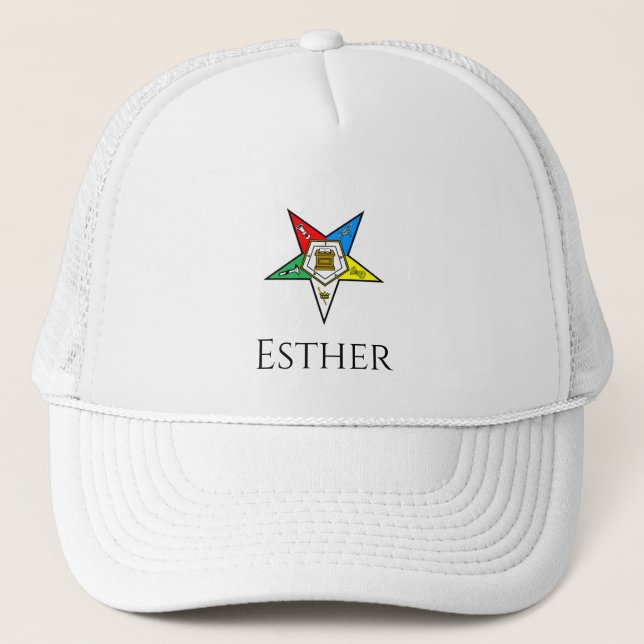 Gorra De Camionero Orden de la Estrella del Este: Esther (Anverso)