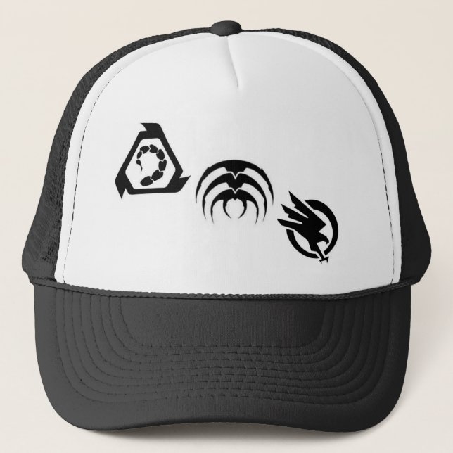 Gorra De Camionero ordene y conquiste (Anverso)