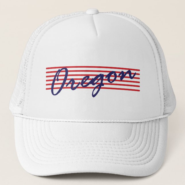 Gorra De Camionero Oregon (Anverso)