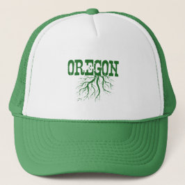 Gorra De Camionero Oregon Birth State Raíces de Oregón Beaver Word Ar