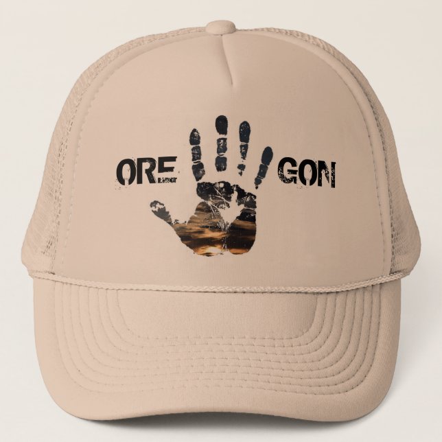 Gorra De Camionero Oregon Handscape (Anverso)