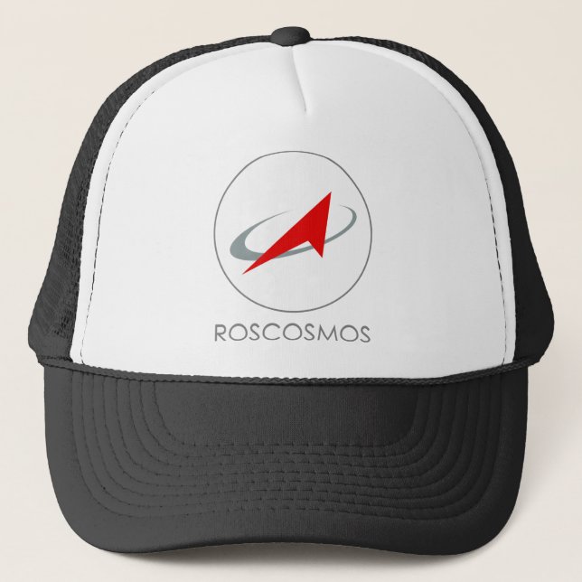 Gorra De Camionero Organismo aeroespacial federal ruso: Roscosmos (Anverso)