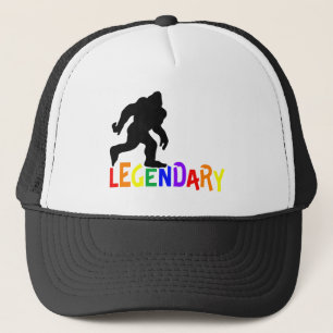Gorra De Camionero Orgullo arcoiris legendario de pies gigantes