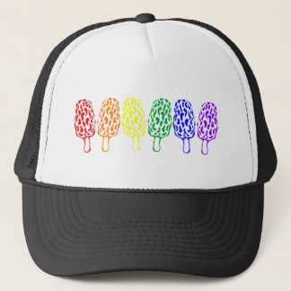 Gorra De Camionero Orgullo arcoiris Morel Mushrooms