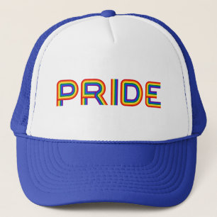 Gorra De Camionero Orgullo   Cartas arcoiris