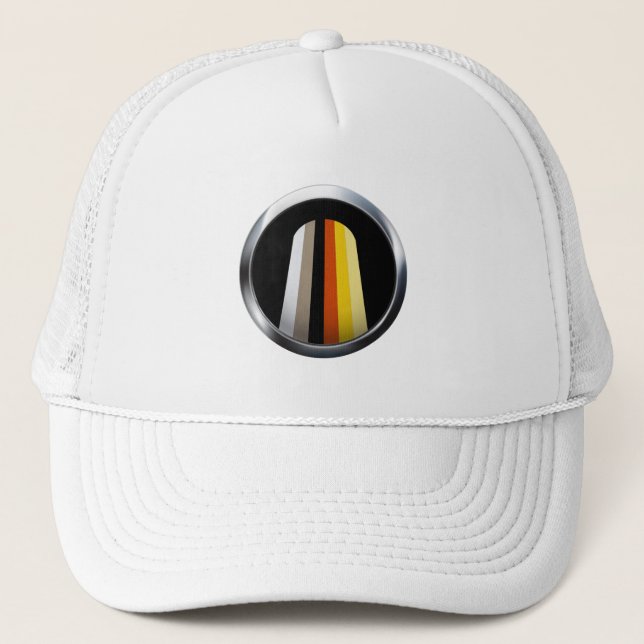 Gorra De Camionero Orgullo de Cabello Largo (Anverso)