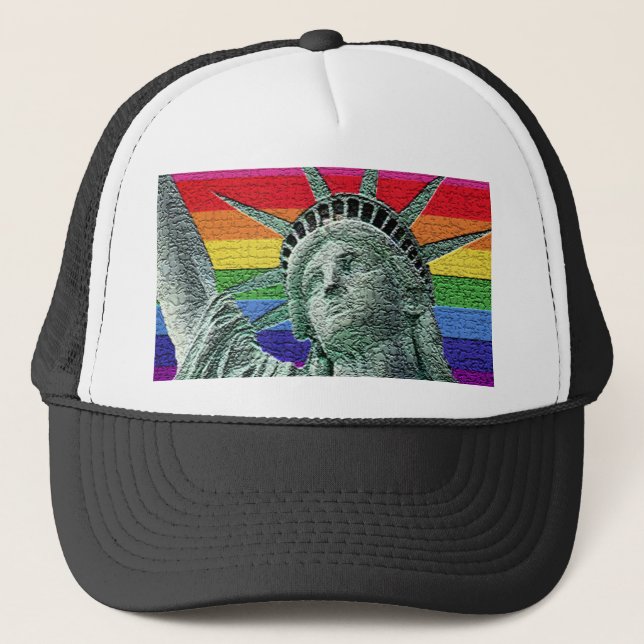 Gorra De Camionero Orgullo de la libertad (Anverso)