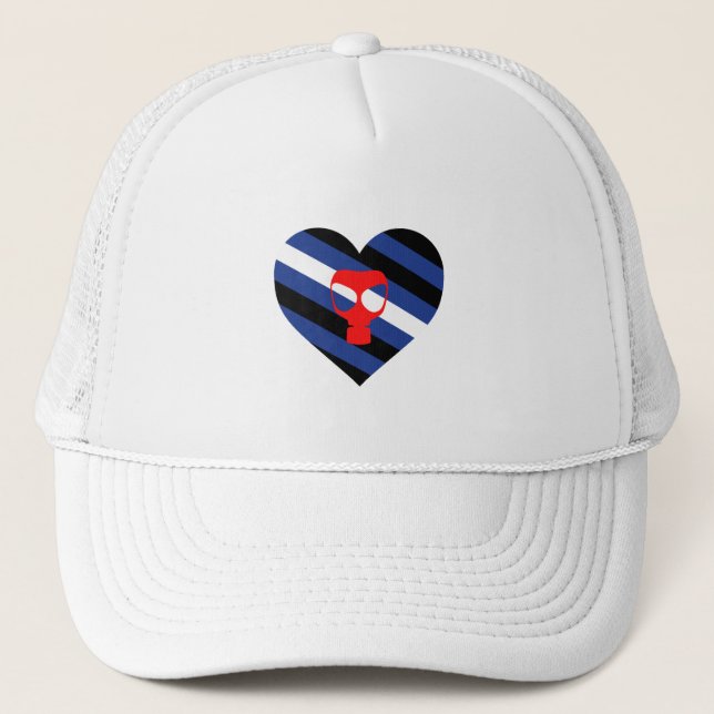 Gorra De Camionero Orgullo de Máscara (Anverso)