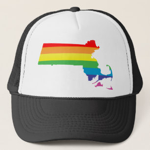 Gorra De Camionero orgullo de massachusetts.