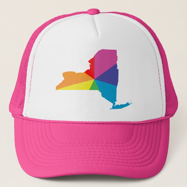 Gorra De Camionero orgullo de nueva york. (Anverso)