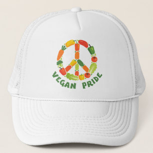Gorra De Camionero Orgullo de Producción Vegana en Paz