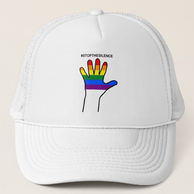 Gorra De Camionero orgullo de silencio (Anverso)