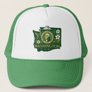 Gorra De Camionero Orgullo del estado de Washington