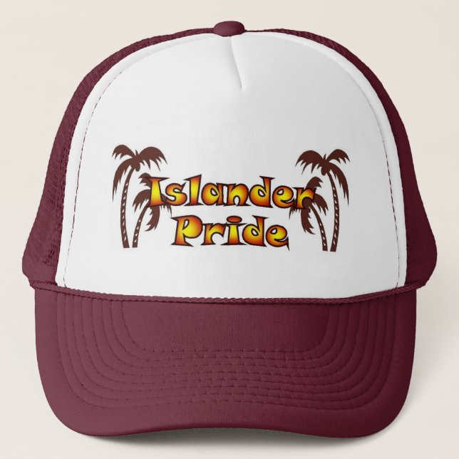 Gorra De Camionero Orgullo del isleño (Anverso)