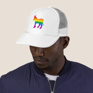 Gorra De Camionero Orgullo democrático LGBTQ
