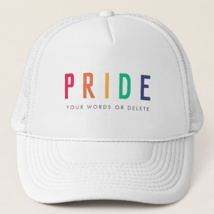 Gorra De Camionero Orgullo   El arcoiris moderno gay LGBTQ