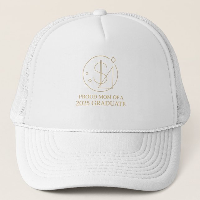 Gorra De Camionero Orgullo elegante del dólar - Insignia de la mamá d (Anverso)