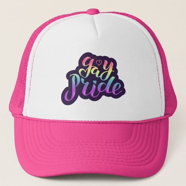 Gorra De Camionero Orgullo gay (Anverso)