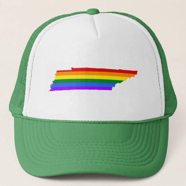Gorra De Camionero Orgullo Gay de Tennessee (Anverso)