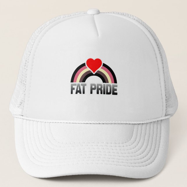 Gorra De Camionero Orgullo Gordo (Anverso)